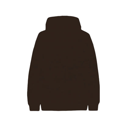 SHEMA LOGO HOODIE DARK CHOCOLATE