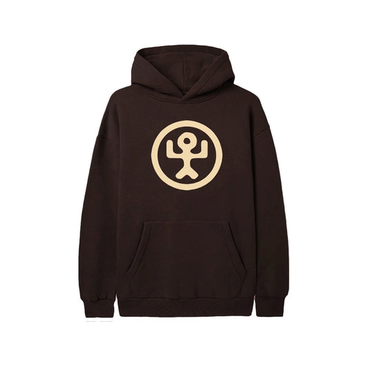 SHEMA LOGO HOODIE DARK CHOCOLATE