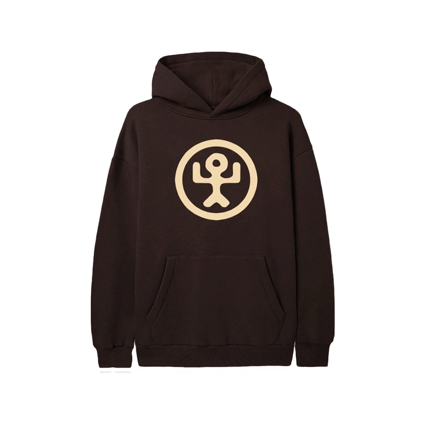 SHEMA LOGO HOODIE DARK CHOCOLATE