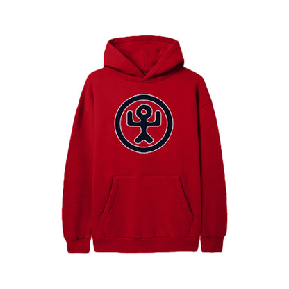 SHEMA LOGO HOODIE, RED