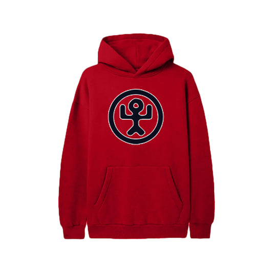 SHEMA LOGO HOODIE, RED