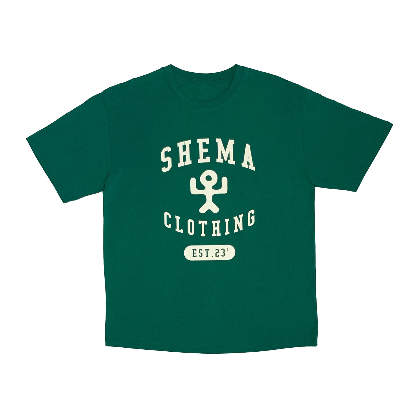 SHEMA CLOTHING TEE, CASTLETON GREEN